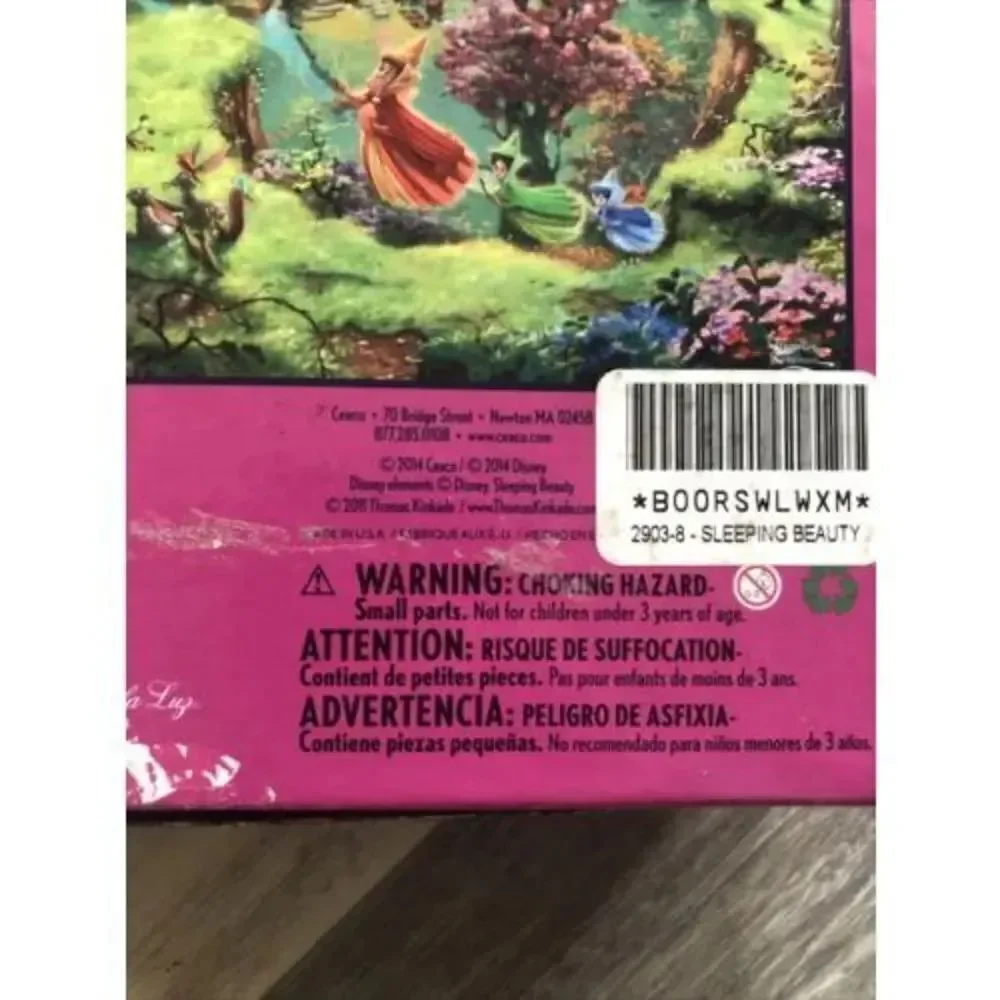 Disney Ceaco Thomas Kinkade Sleeping Beauty Puzzle 500 Piece Puzzle
